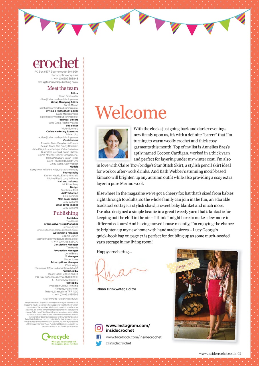 Inside Crochet Preview Pages