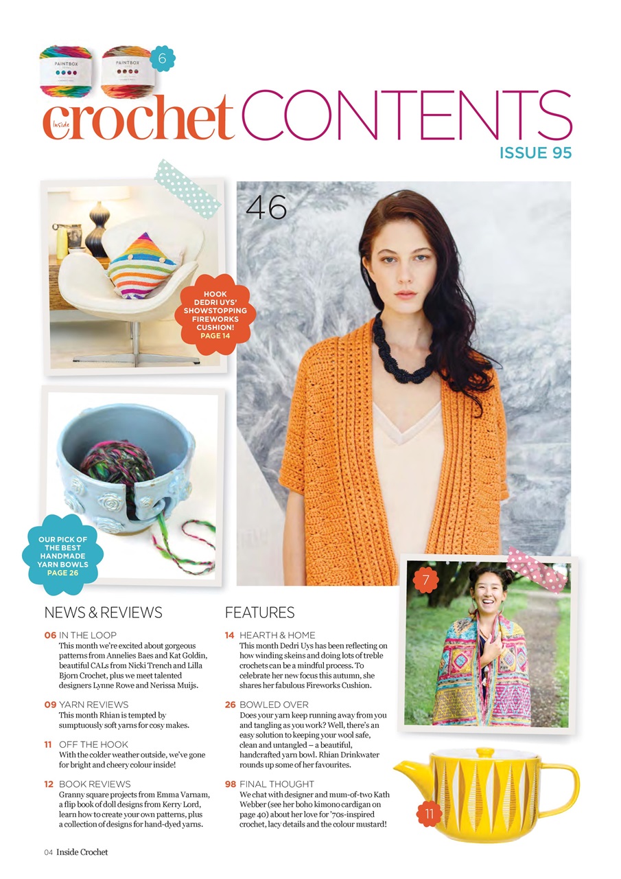 Inside Crochet Preview Pages