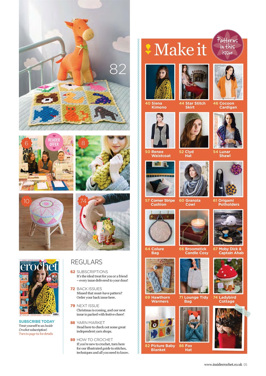 Inside Crochet Preview Pages