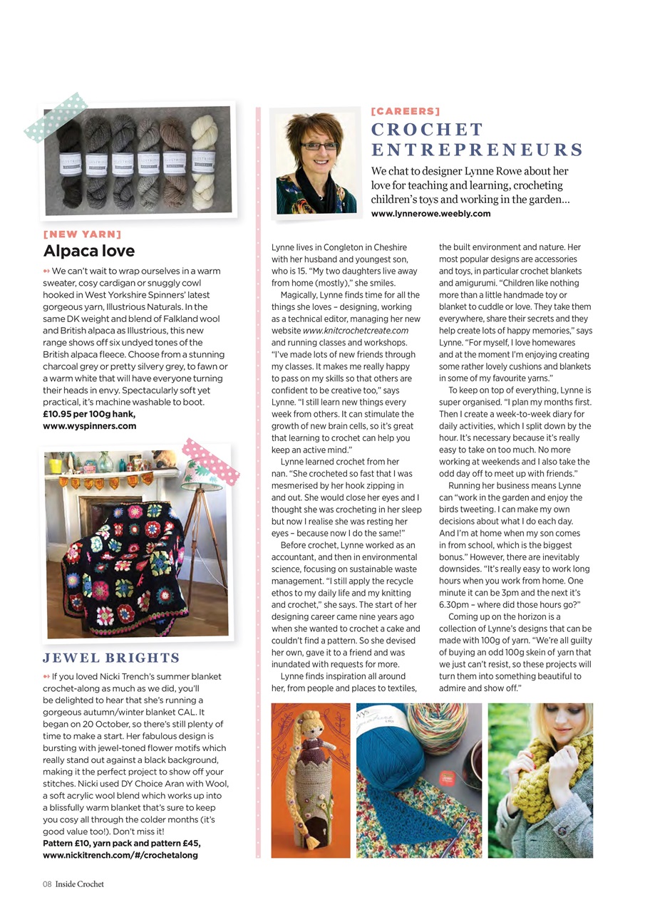 Inside Crochet Preview Pages