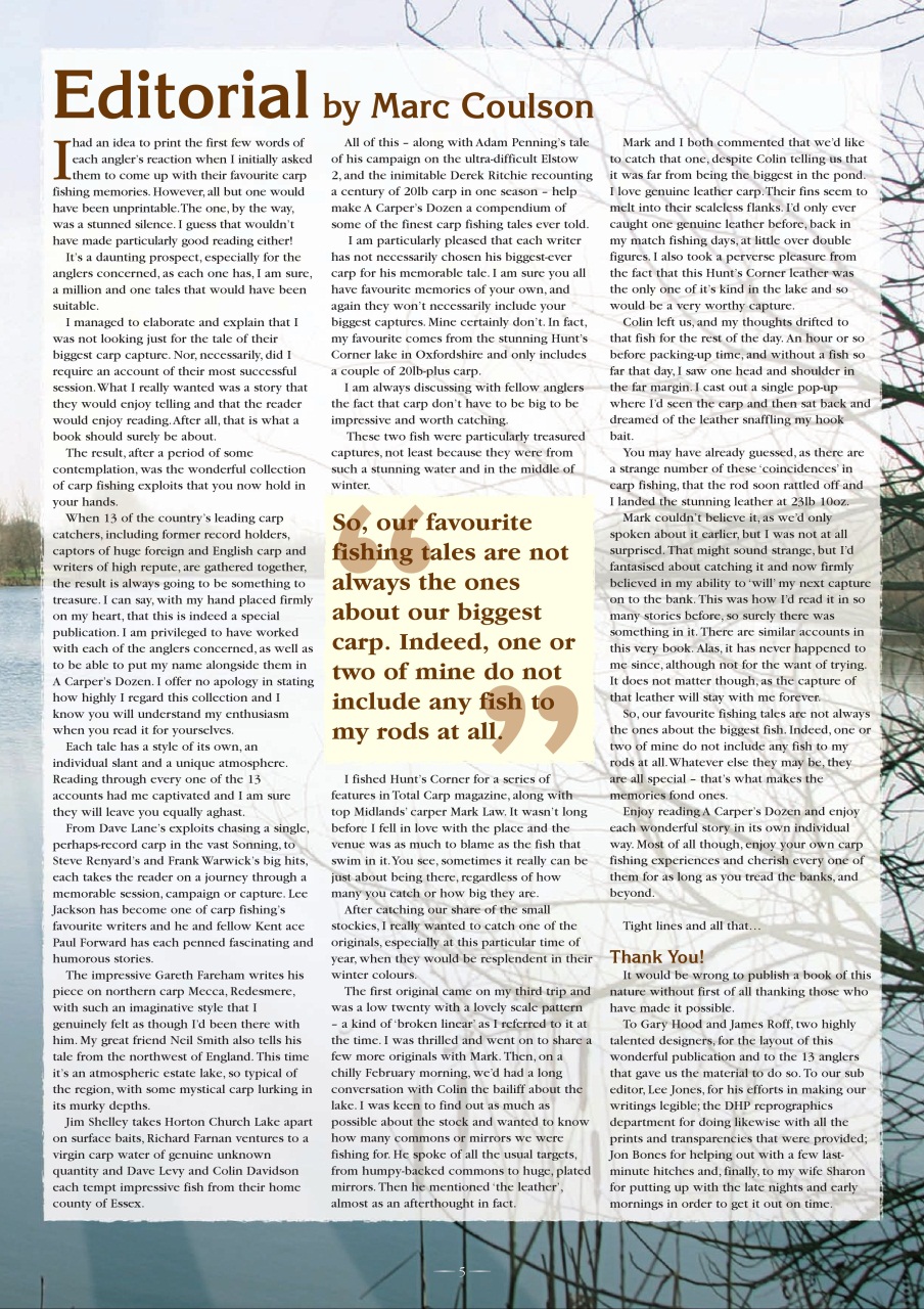 Fishing Reads Preview Pages