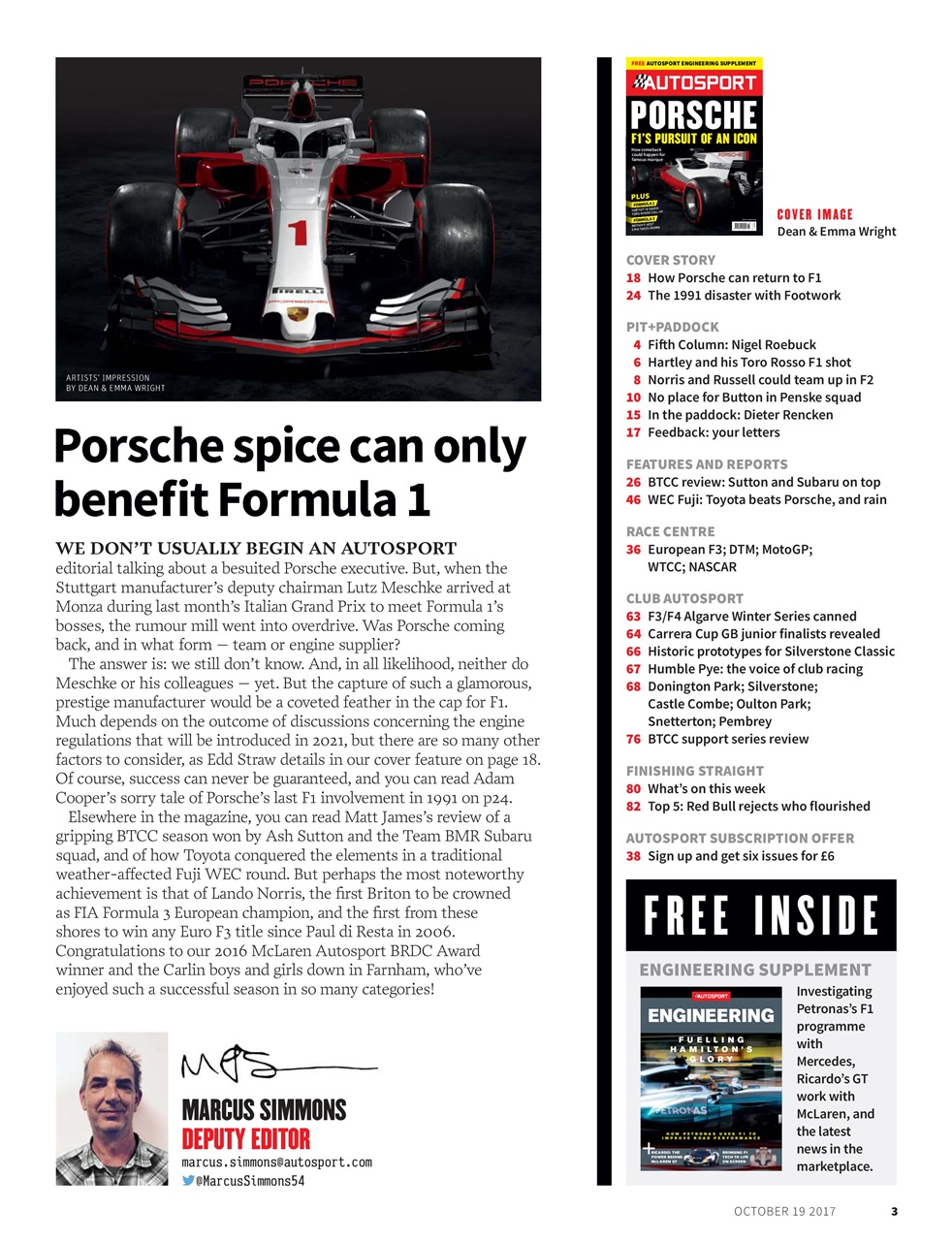 Autosport Preview Pages