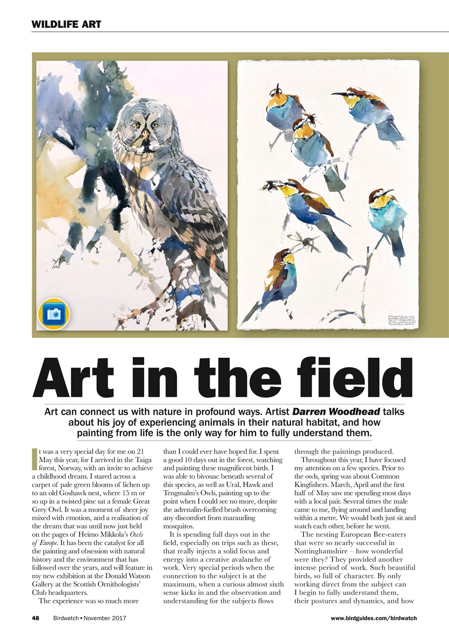Birdwatch Magazine Preview Pages