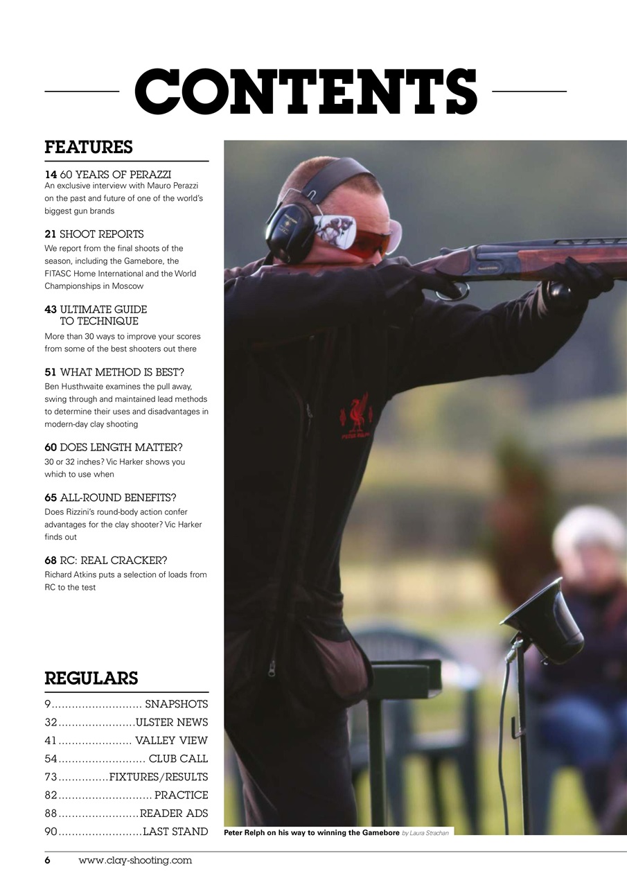 Clay Shooting Preview Pages