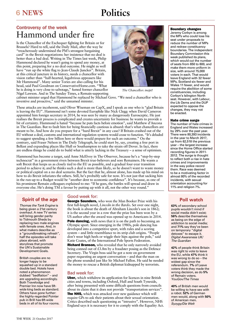 The Week Preview Pages