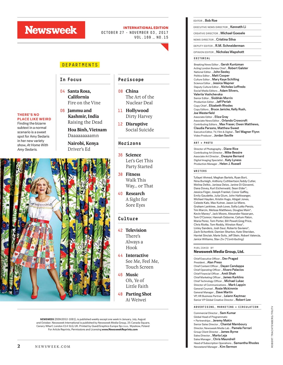 Newsweek International Preview Pages