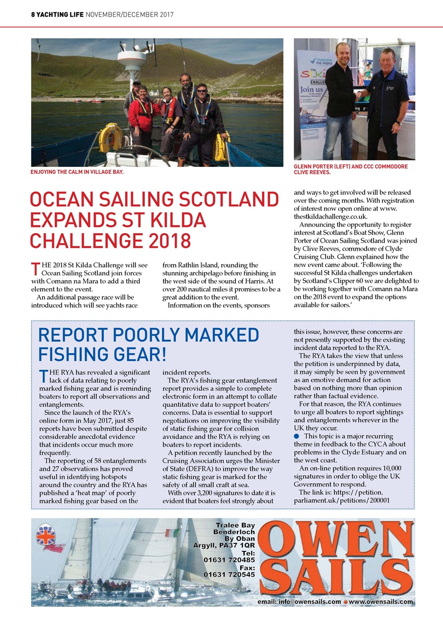 Yachting Life Preview Pages