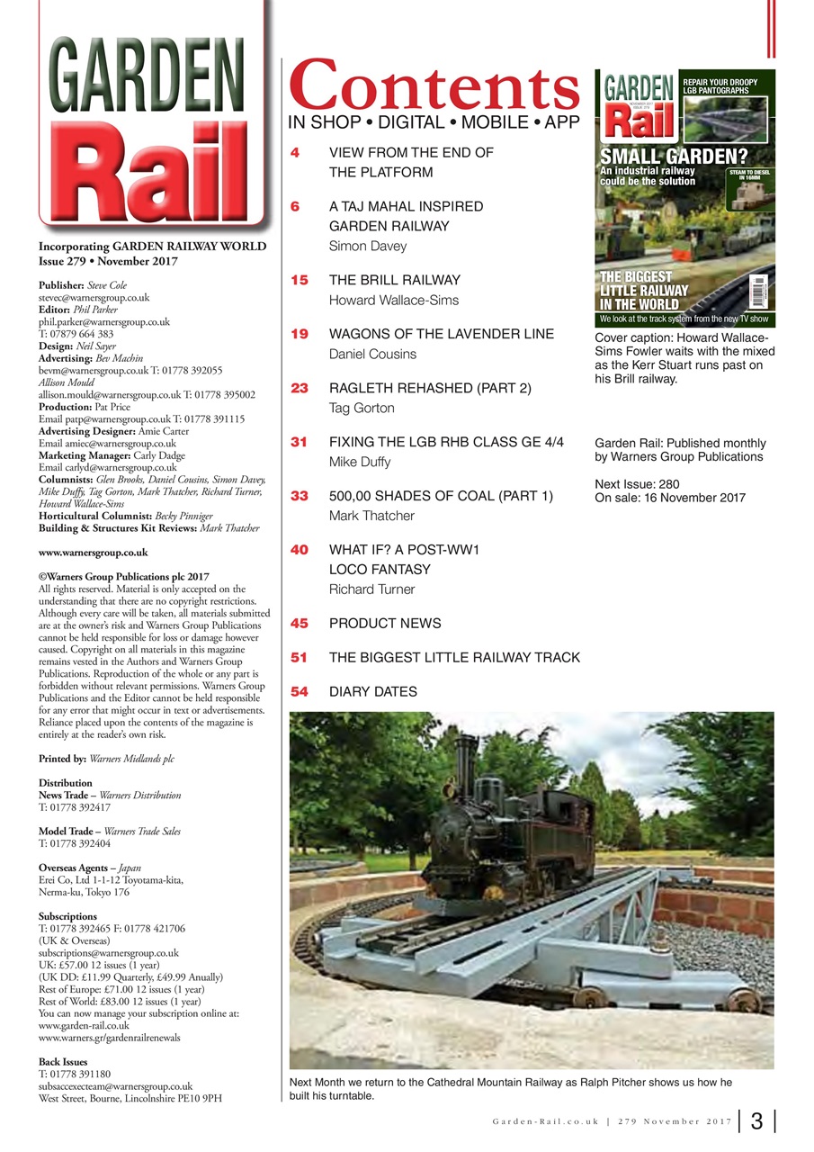 Garden Rail Preview Pages