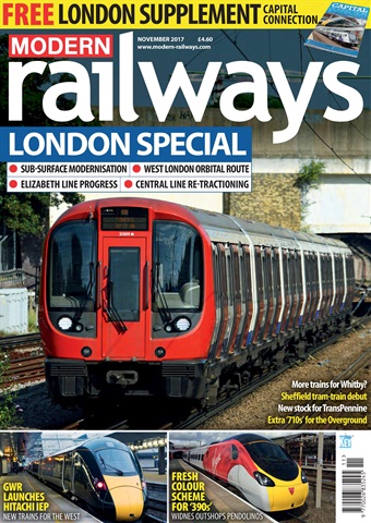 Modern Railways issue  November 2017