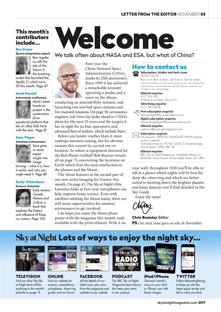 BBC Sky at Night Magazine Preview Pages