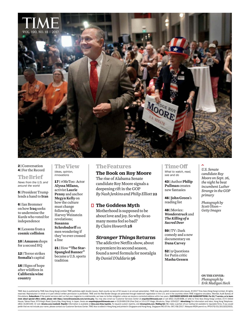 TIME Magazine Europe Preview Pages