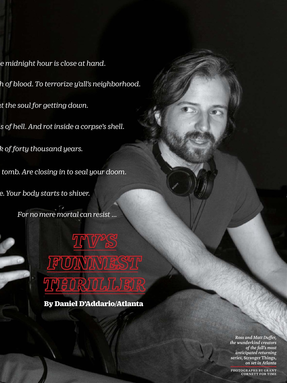 TIME Magazine Europe Preview Pages