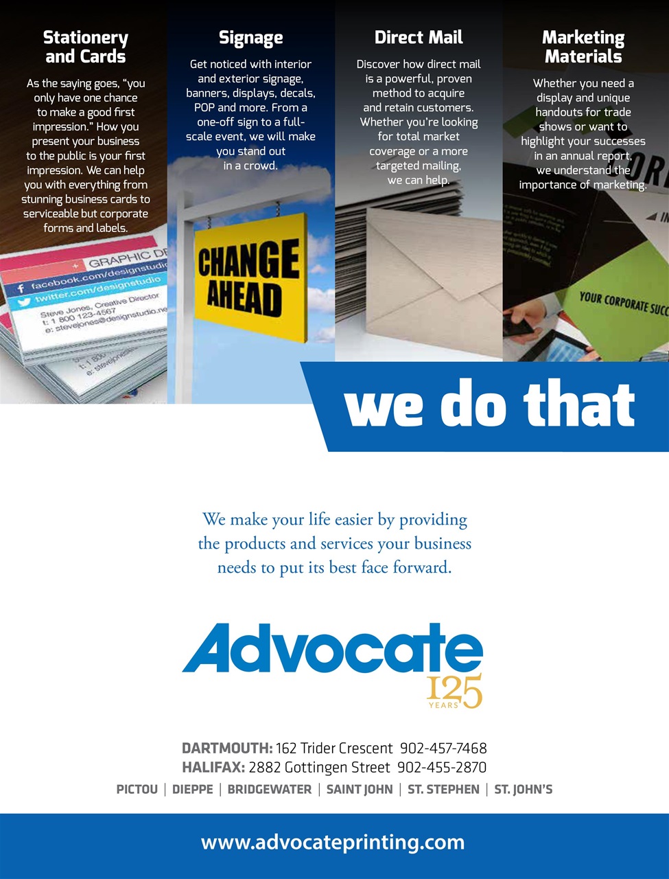 Halifax Magazine Preview Pages