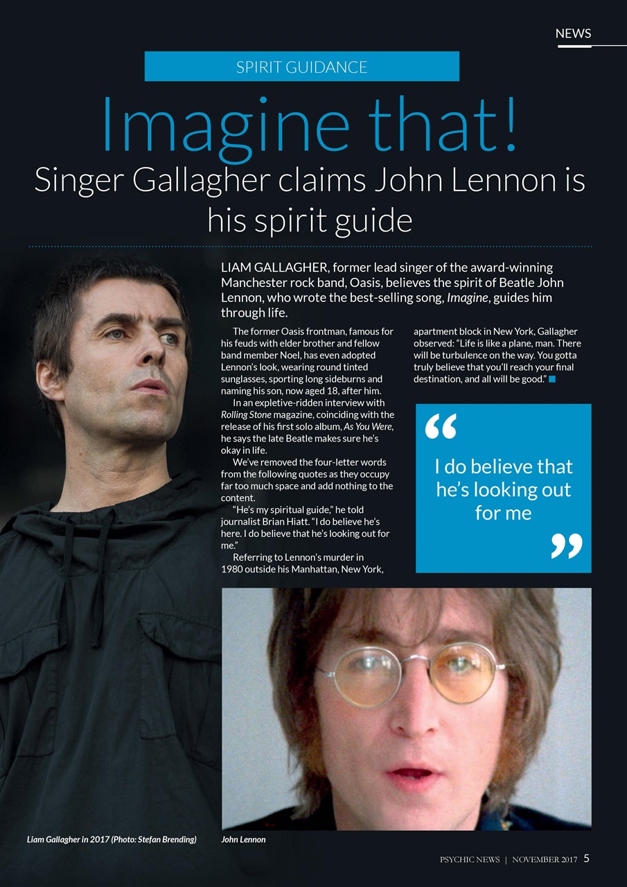 Psychic News Preview Pages
