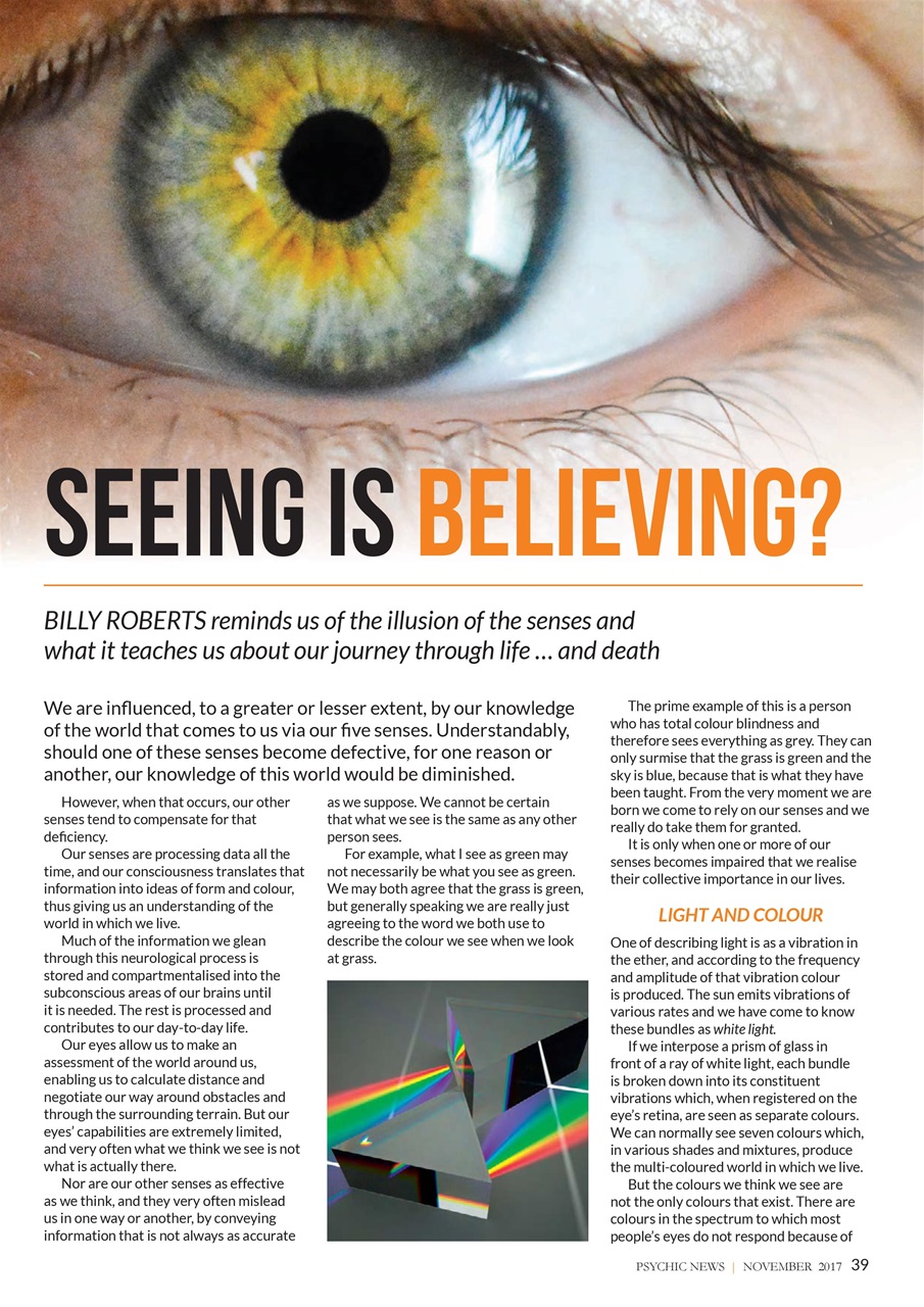 Psychic News Preview Pages