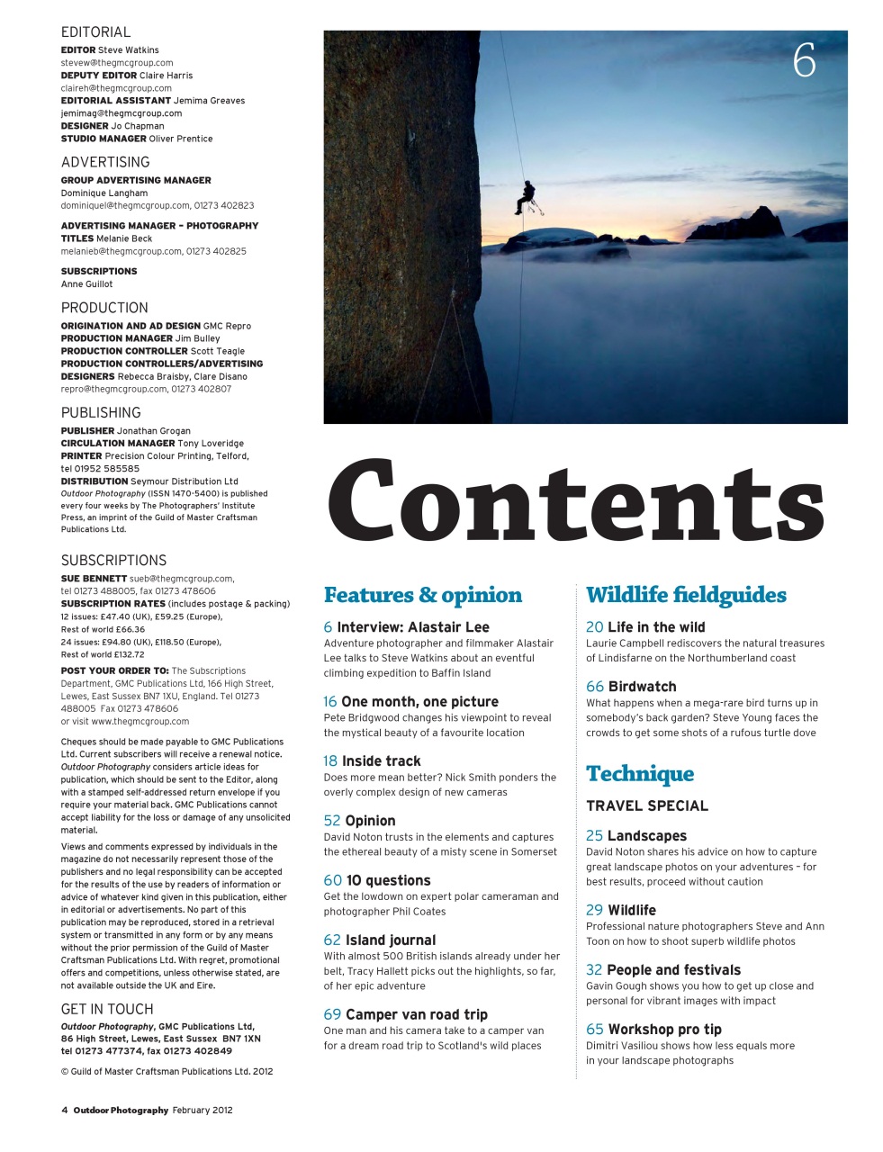 Outdoor Photography Preview Pages