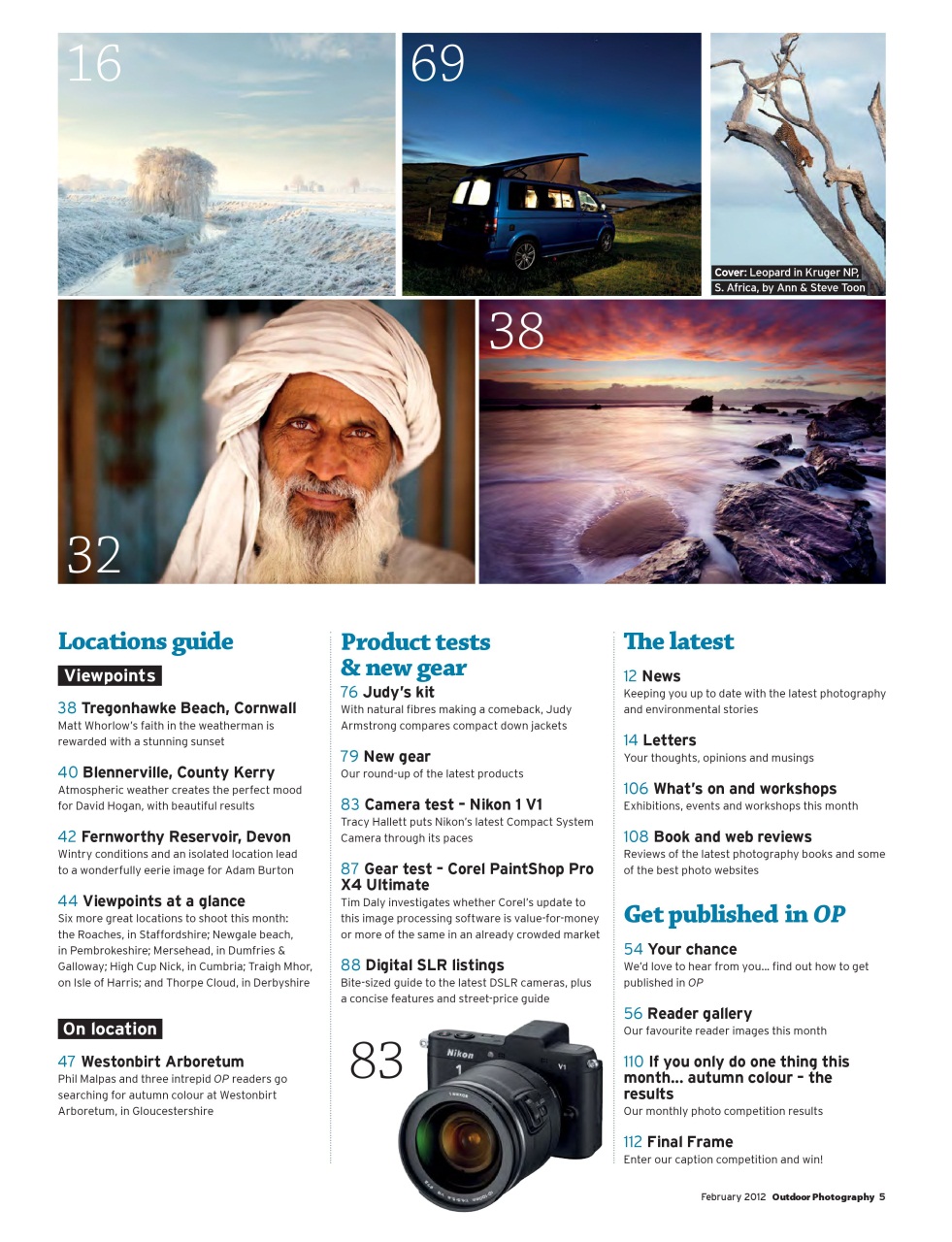 Outdoor Photography Preview Pages