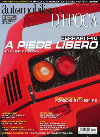 Automobilismo d'Epoca issue Automobilismo d'Epoca 2-2012