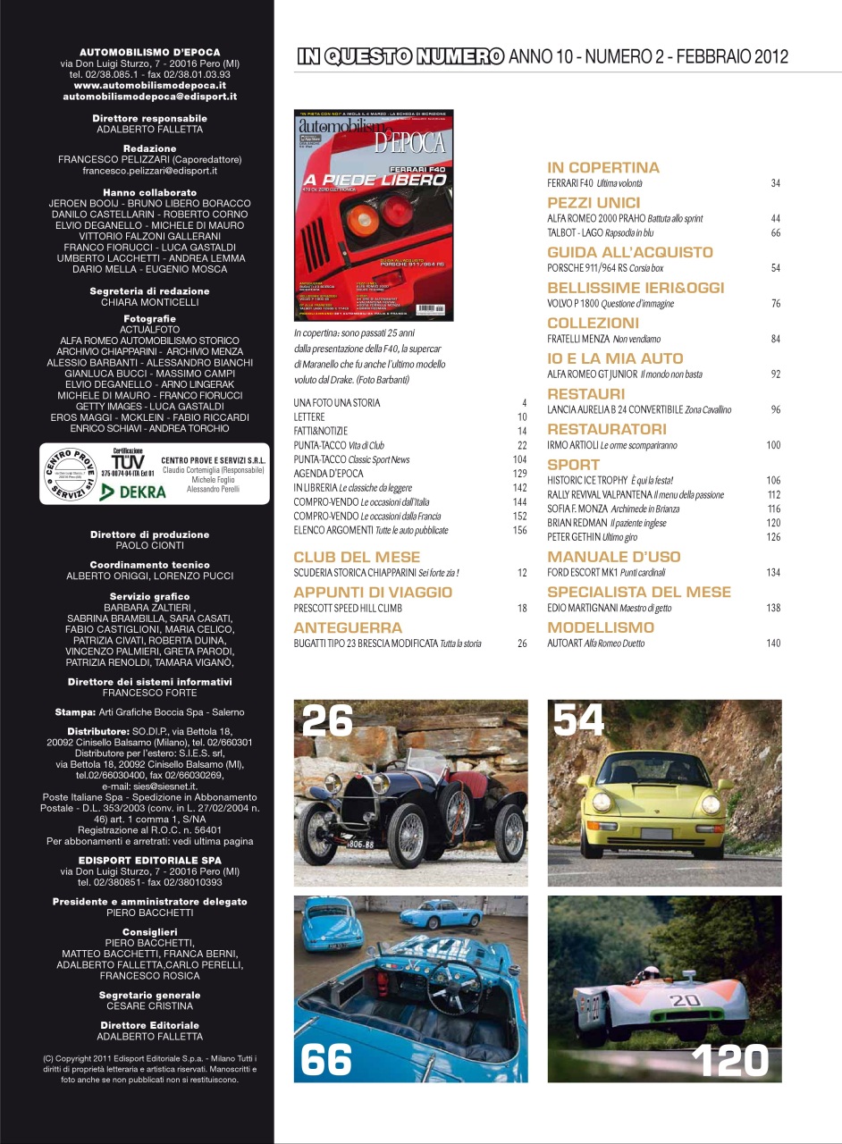 Automobilismo d'Epoca Preview Pages