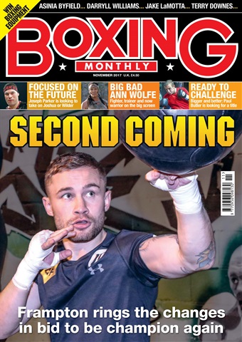 Boxing Monthly issue November 2017