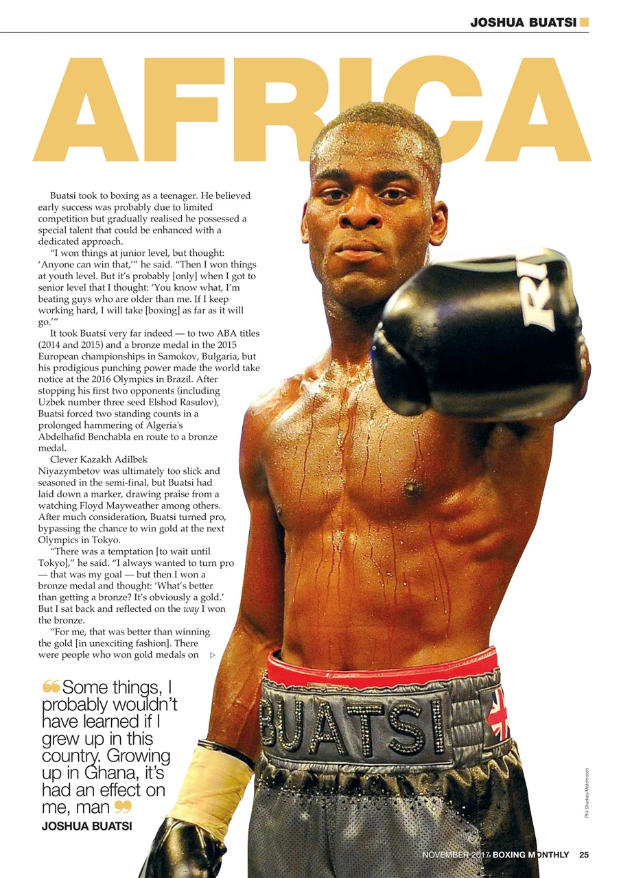 Boxing Monthly Preview Pages