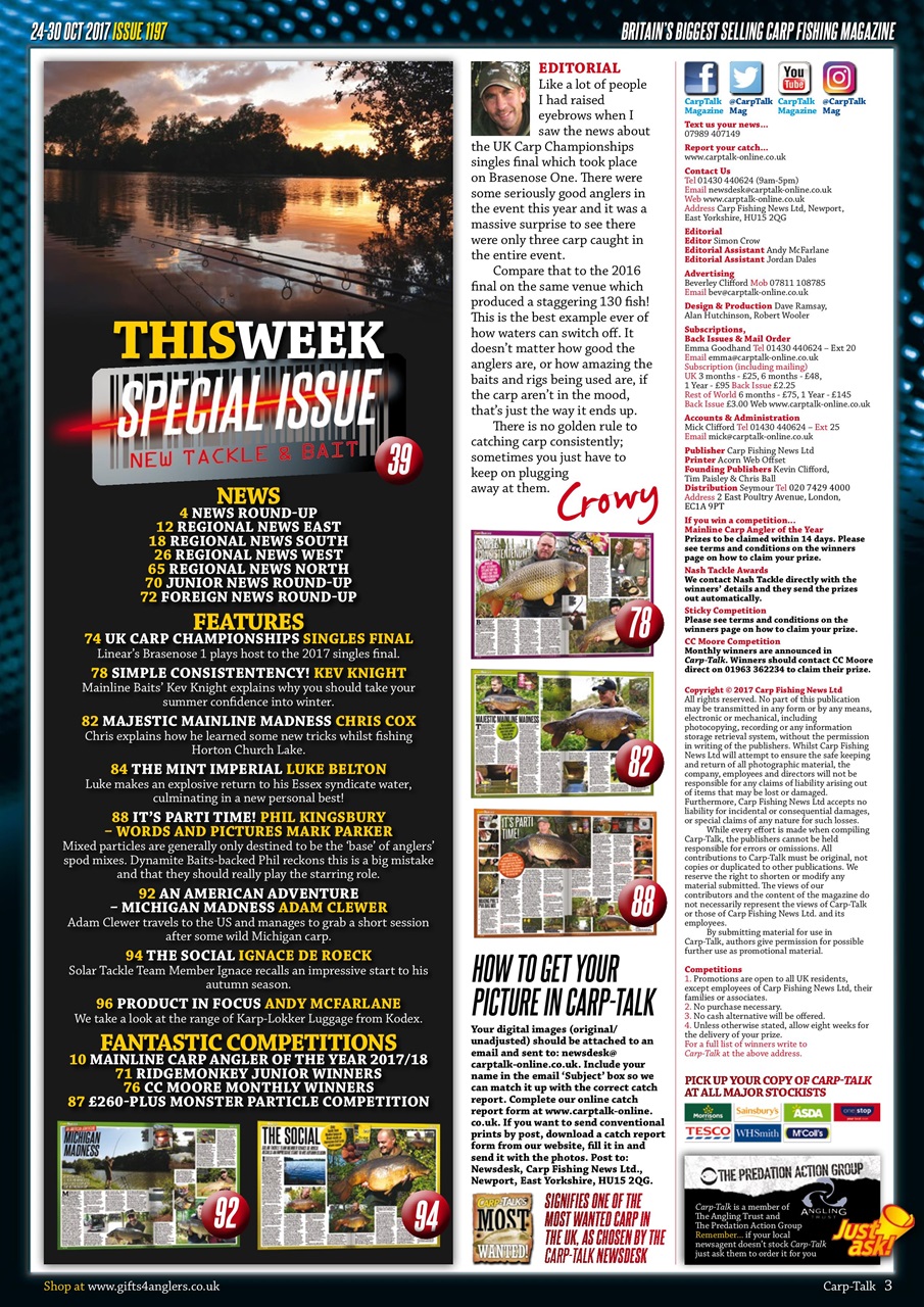 Carp-Talk Preview Pages