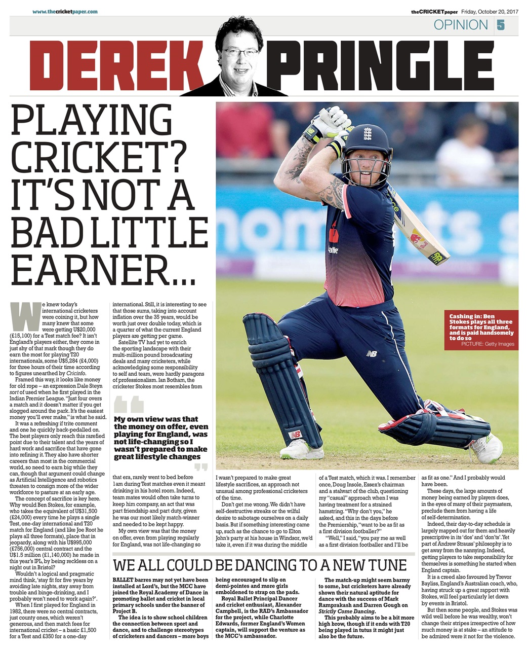 The Cricket Paper Preview Pages