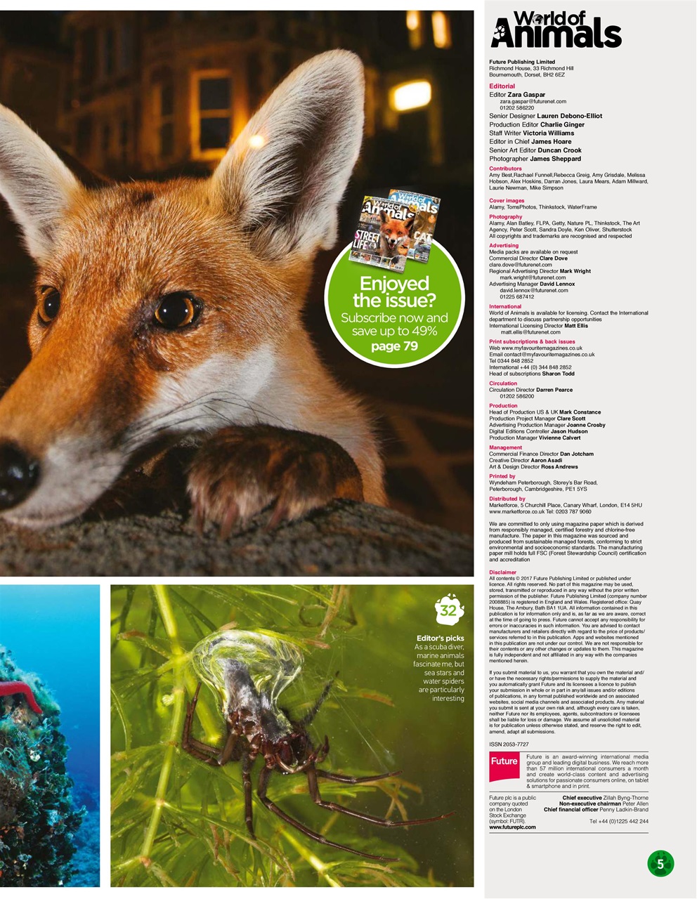 World of Animals Preview Pages