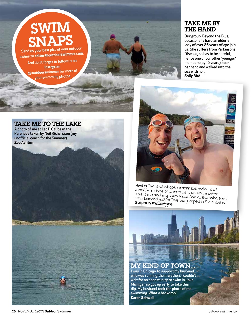 Outdoor Swimmer Preview Pages