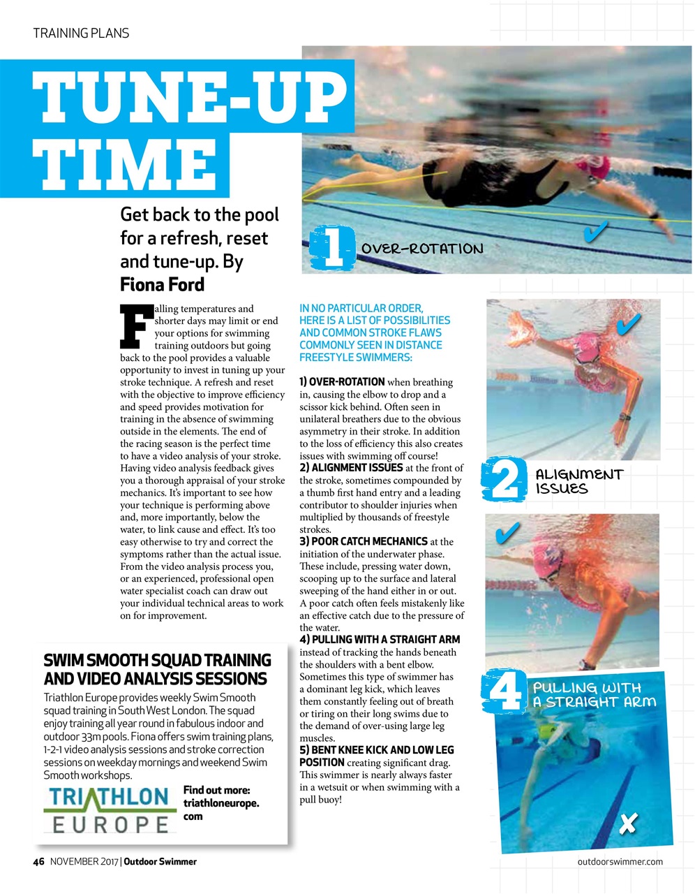 Outdoor Swimmer Preview Pages