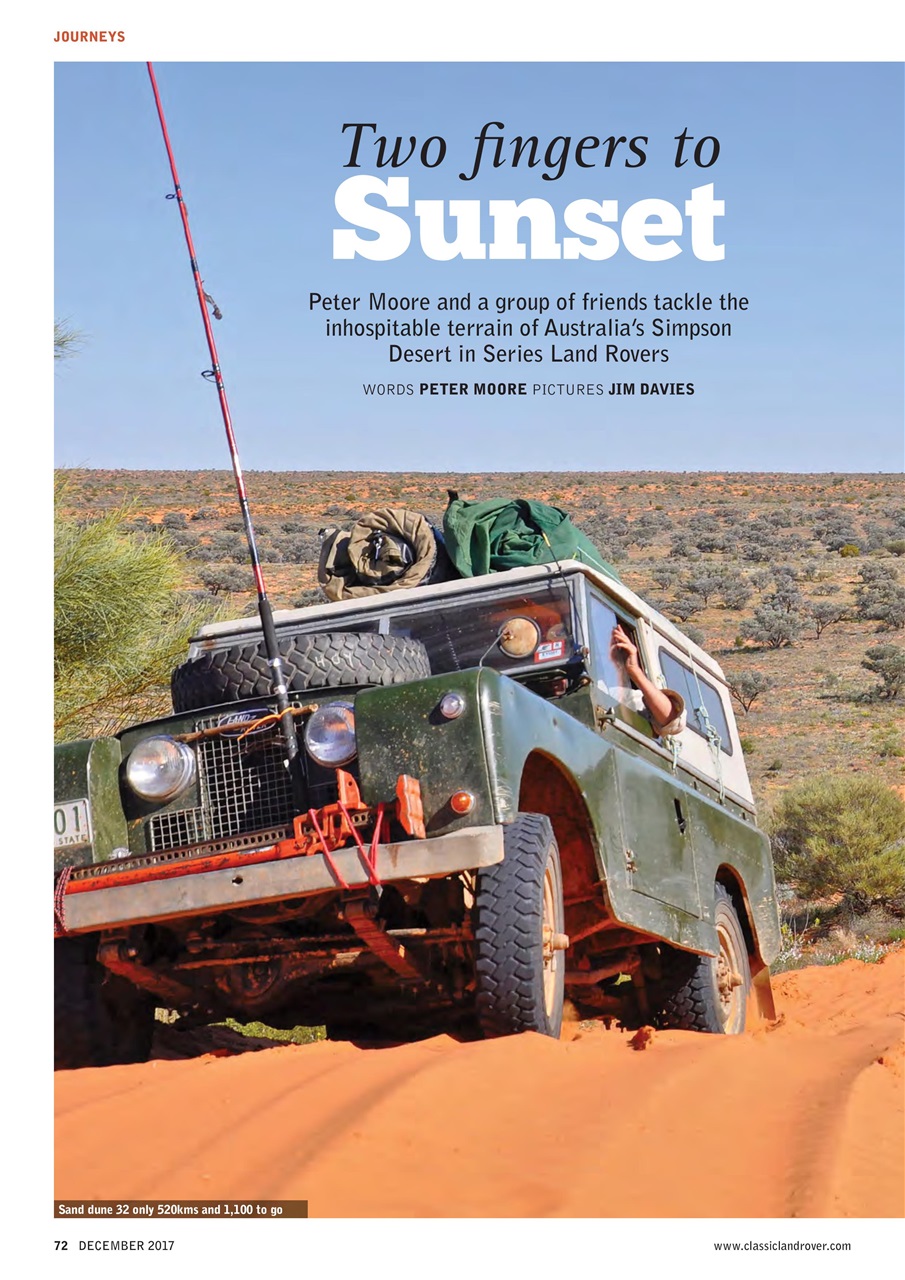 Classic Land Rover Magazine Preview Pages