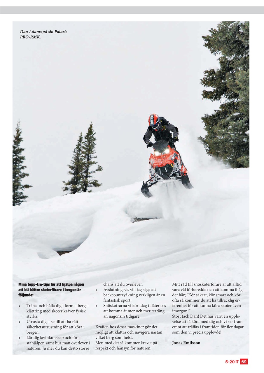 Tidningen Snöskoter Preview Pages