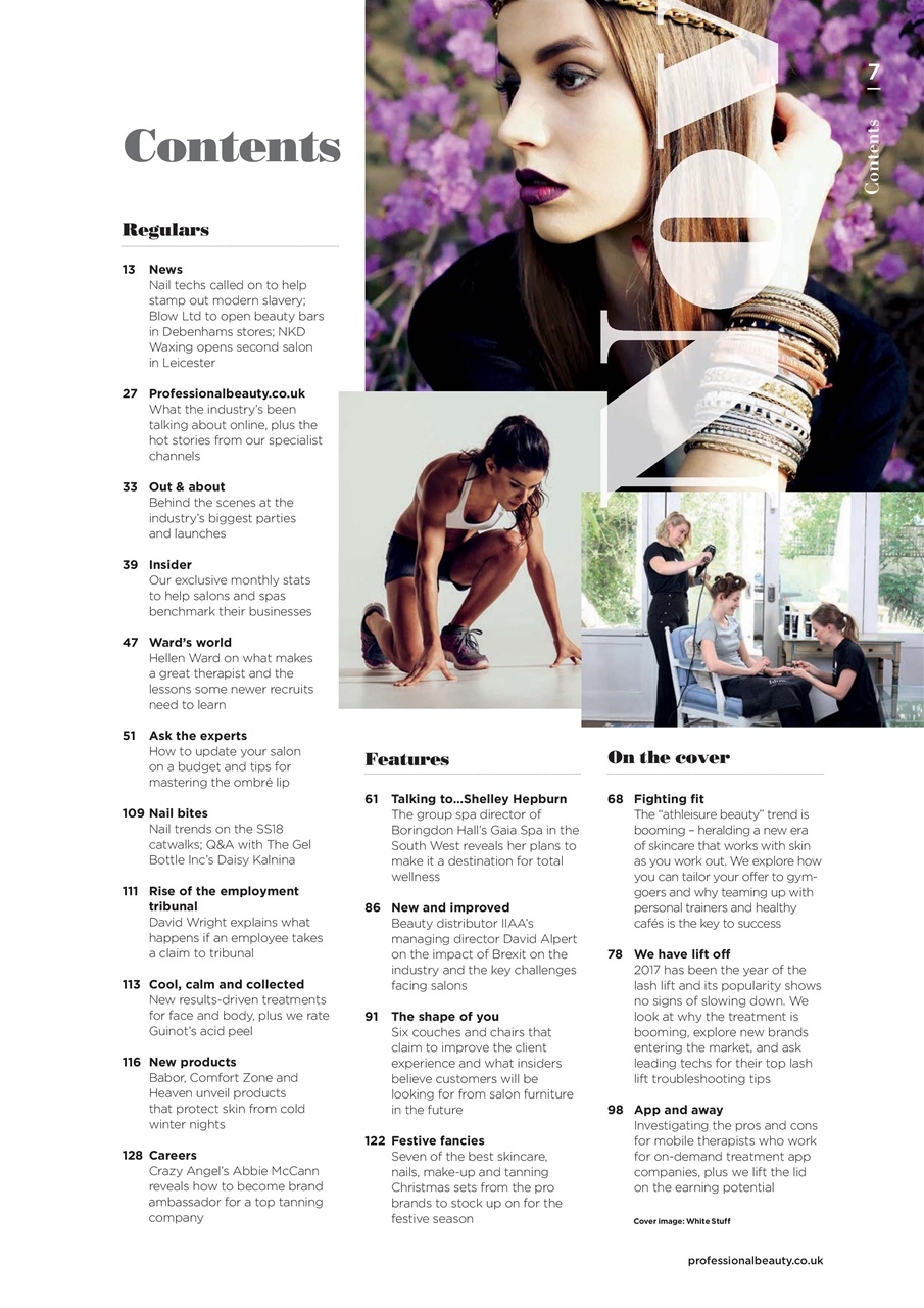 Professional Beauty Preview Pages