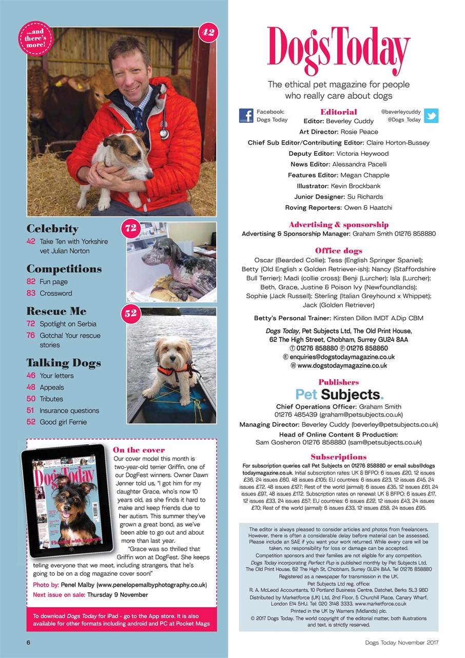 Dogs Today Magazine Preview Pages