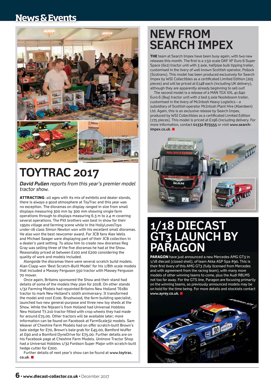 Diecast Collector Preview Pages