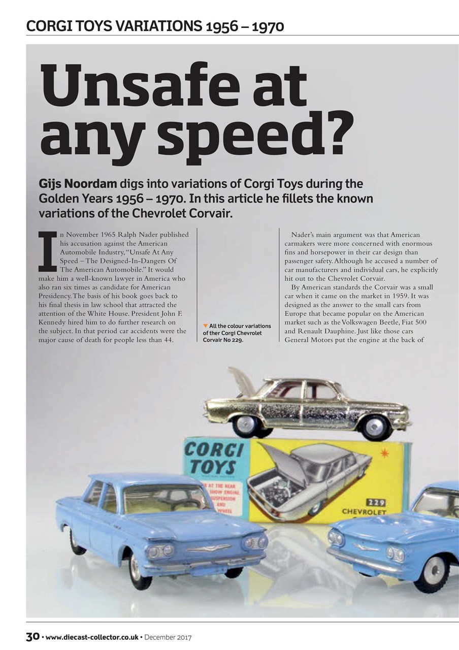 Diecast Collector Preview Pages