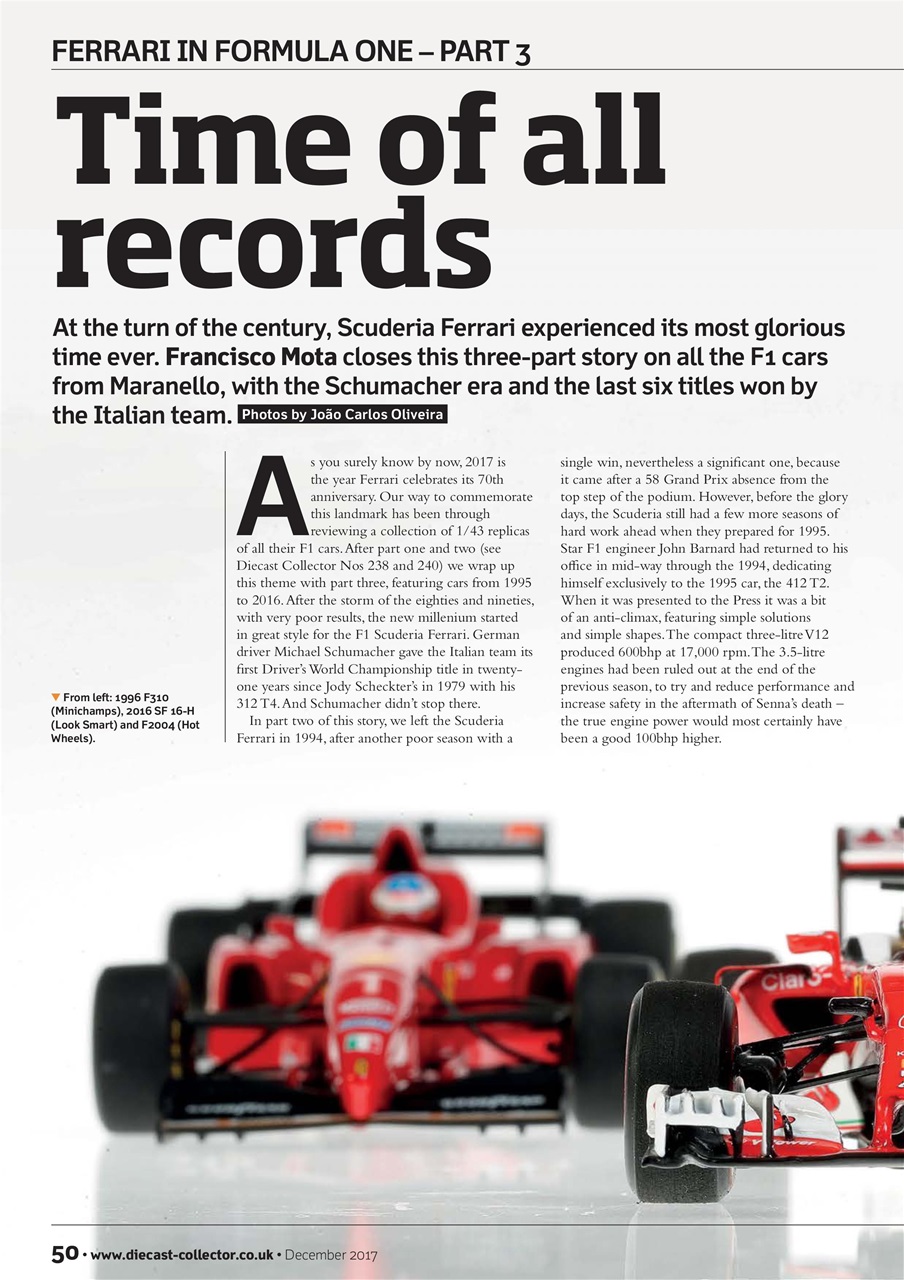 Diecast Collector Preview Pages