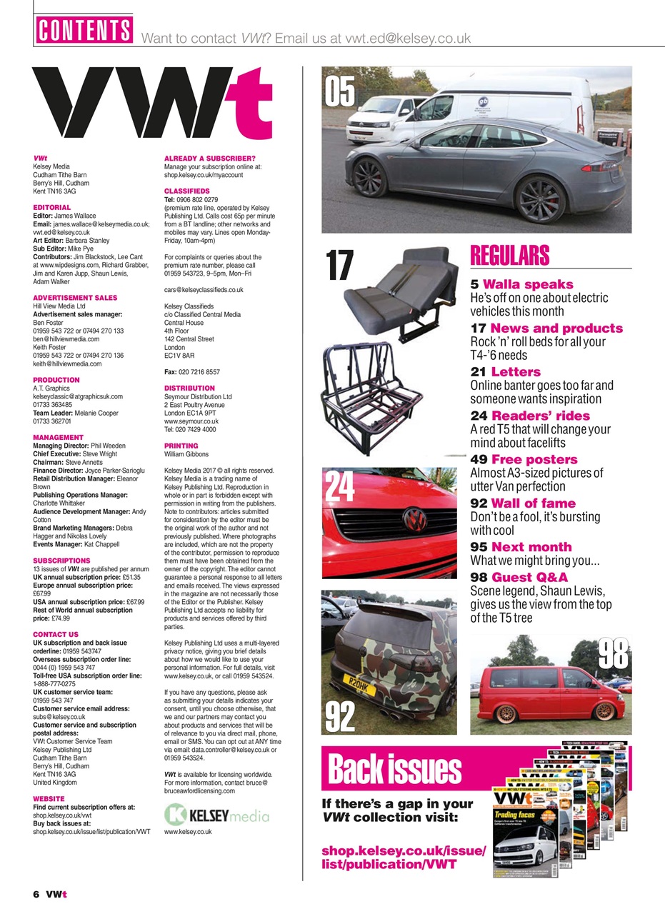 VWt Magazine Preview Pages