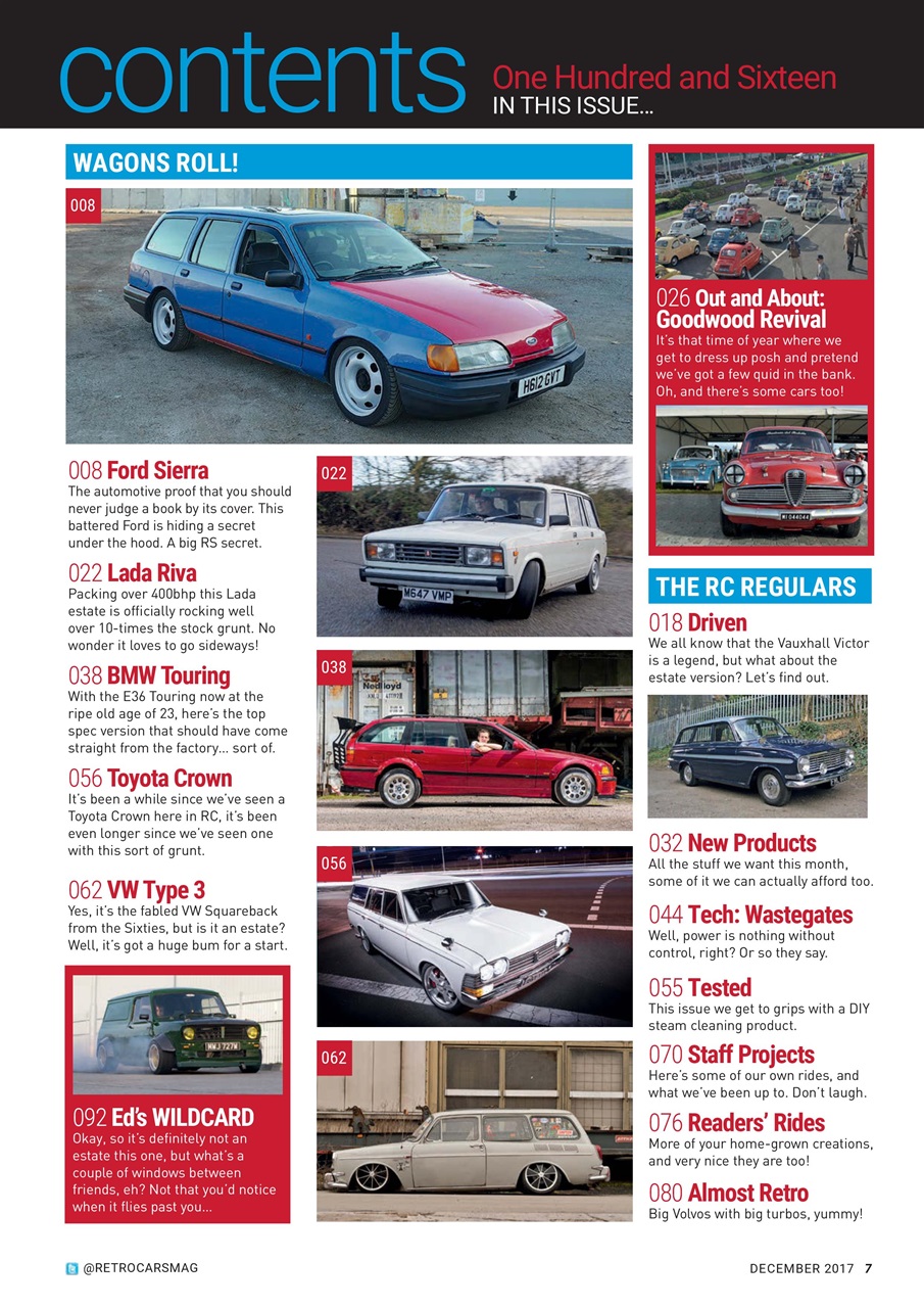 Retro Cars Preview Pages