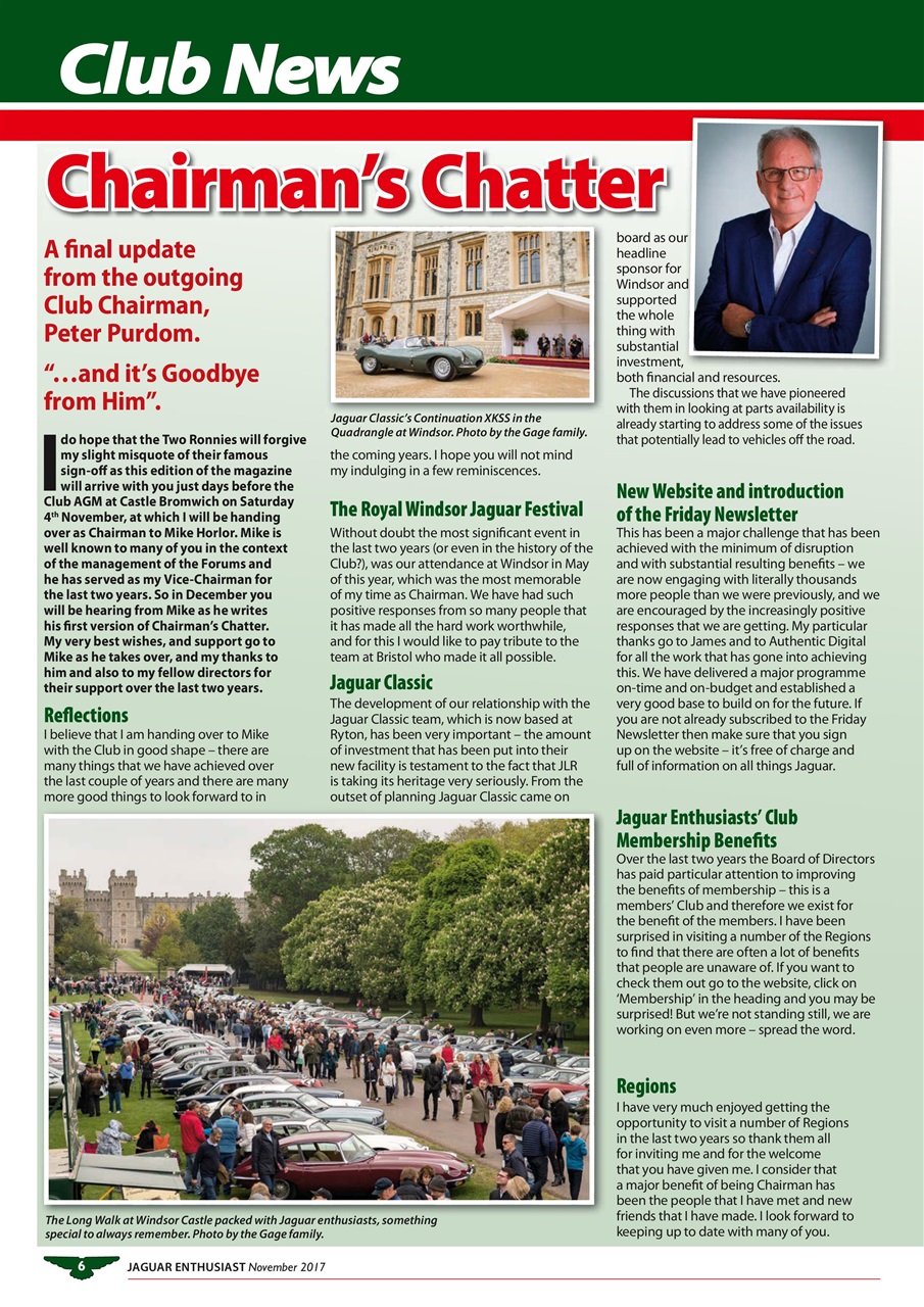 Jaguar Enthusiast Preview Pages