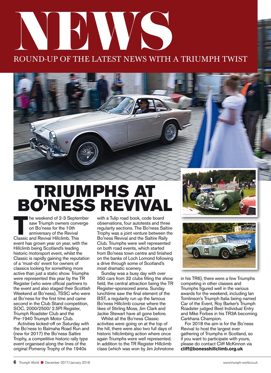 Triumph World Preview Pages