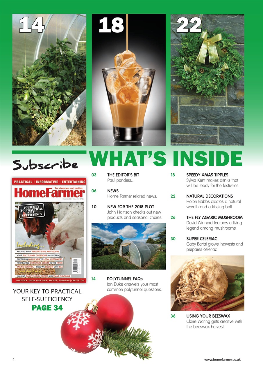Home Farmer Magazine Preview Pages