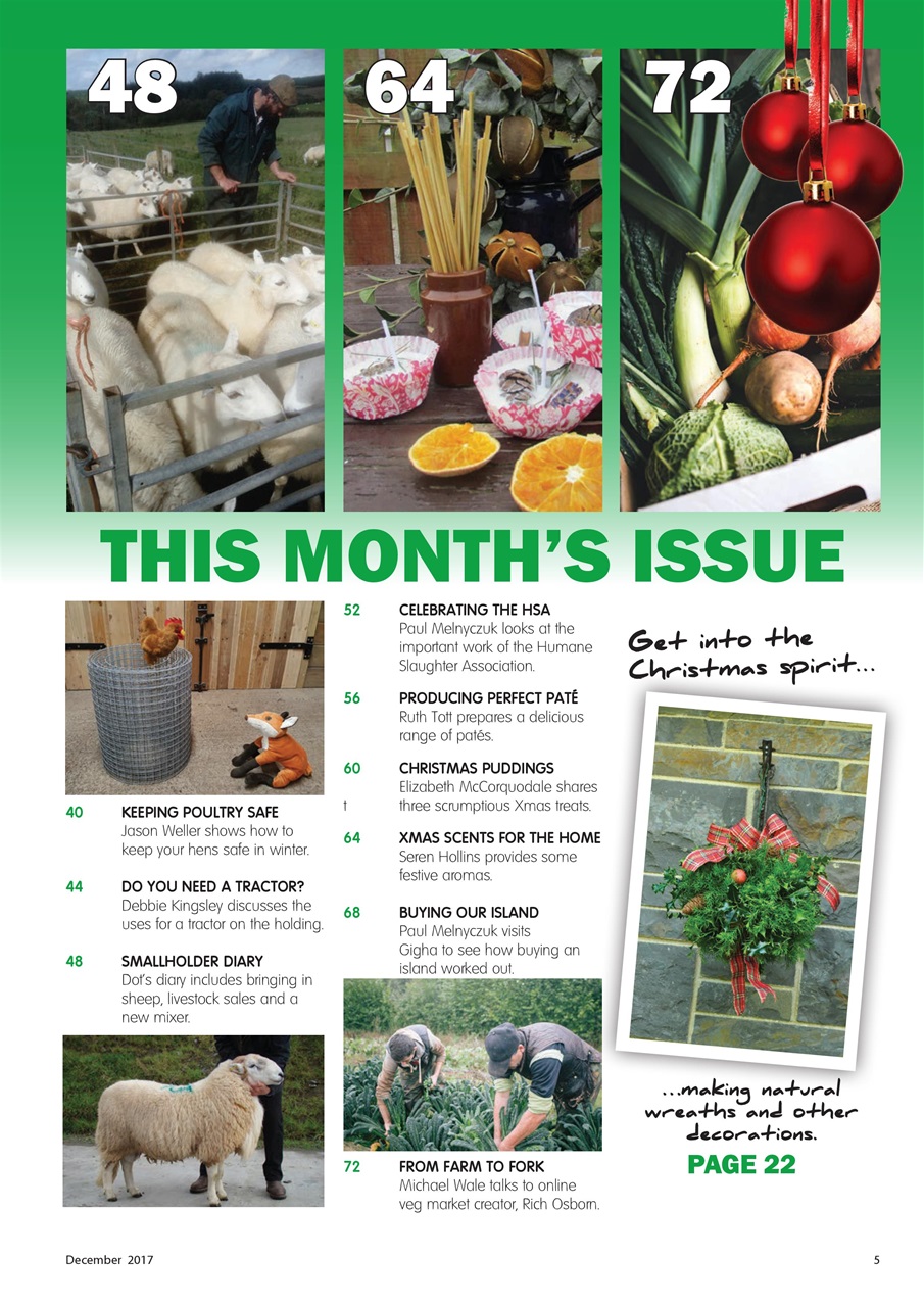 Home Farmer Magazine Preview Pages