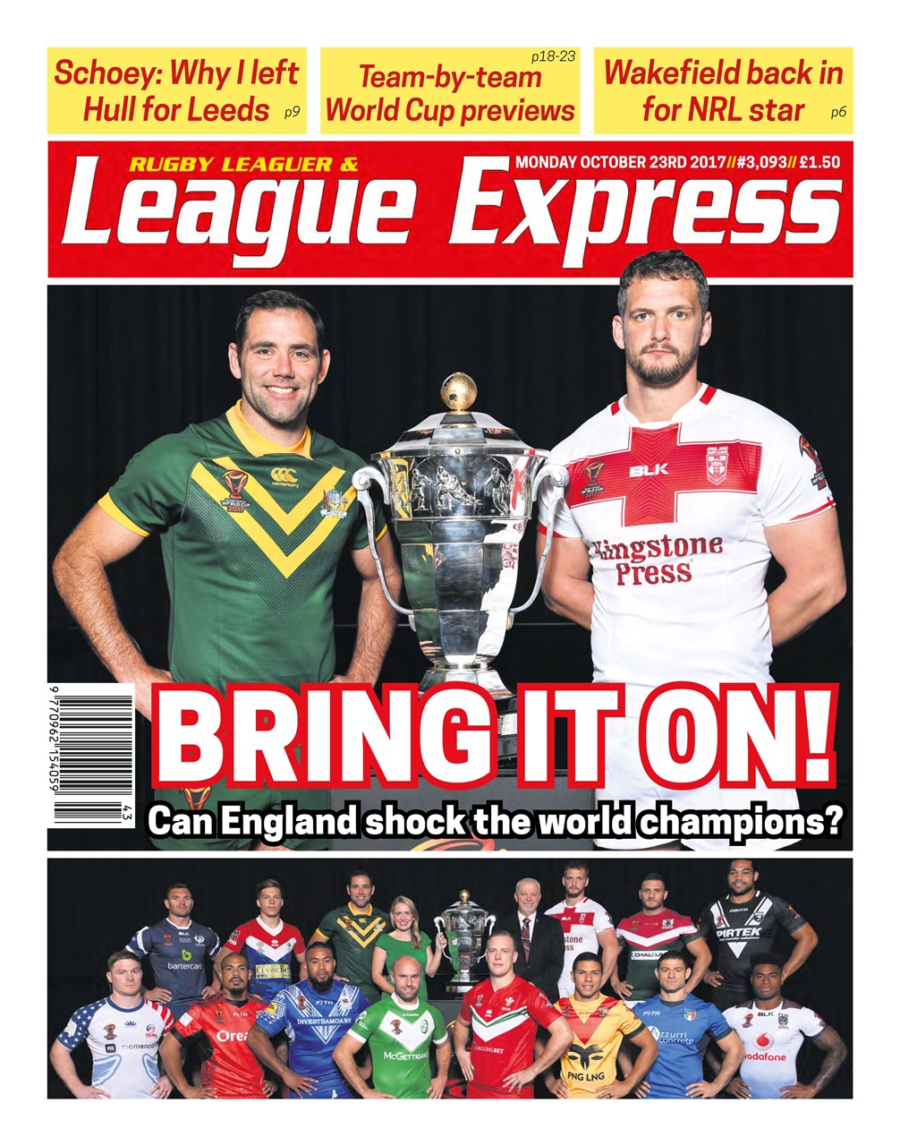 League Express Preview Pages