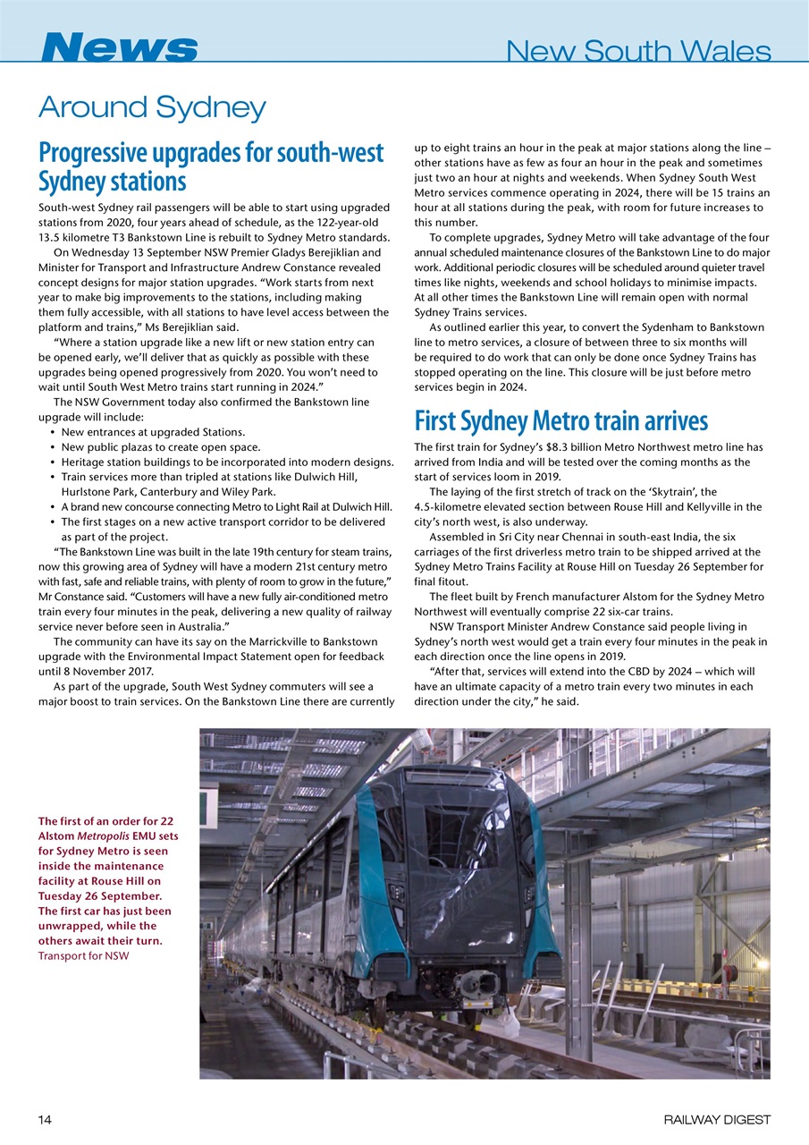 Railway Digest Preview Pages