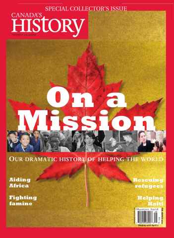 Canada's History issue February-March 2012