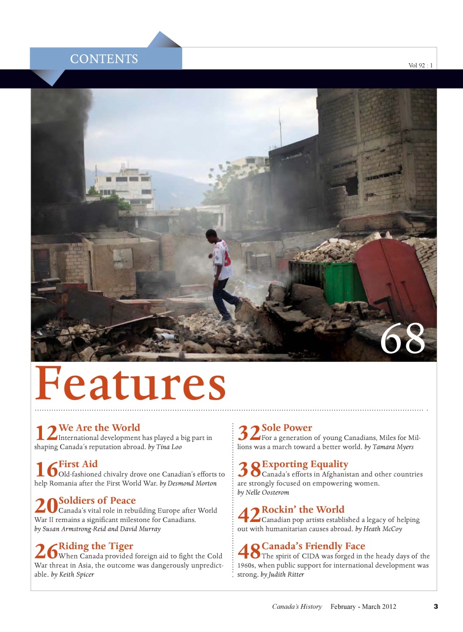 Canada's History Preview Pages