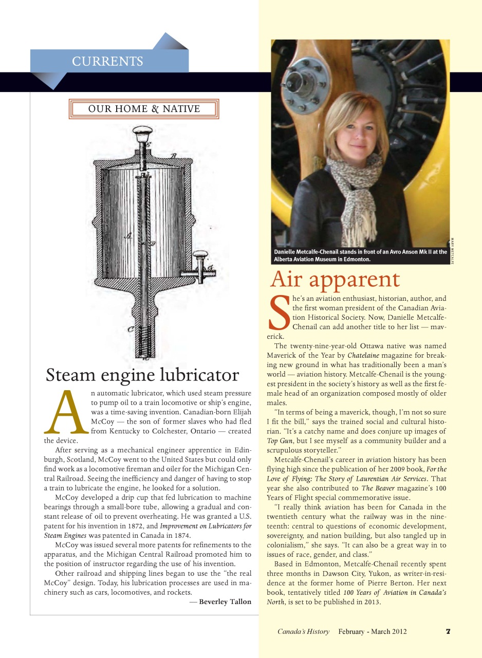 Canada's History Preview Pages