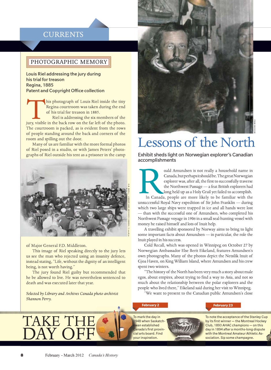 Canada's History Preview Pages