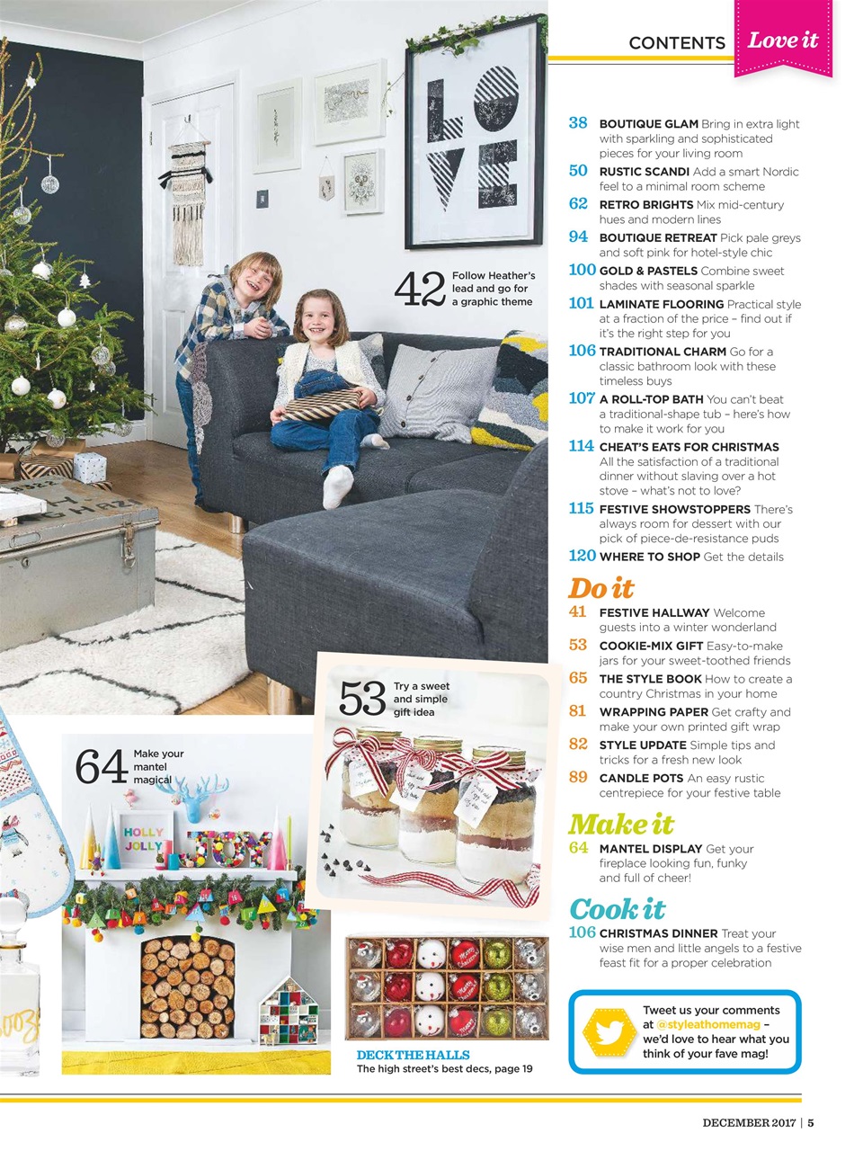 Style at Home Preview Pages